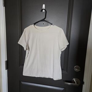 Three Medium Classic TShirts (Brown, Cream, + Black)